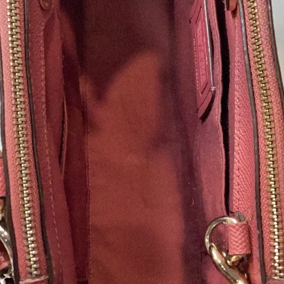 🍄 Coach Rose Leather Shoulder Bag - Picture 11 of 16